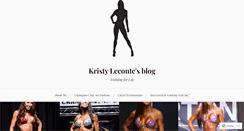 Desktop Screenshot of kristyleconte.com